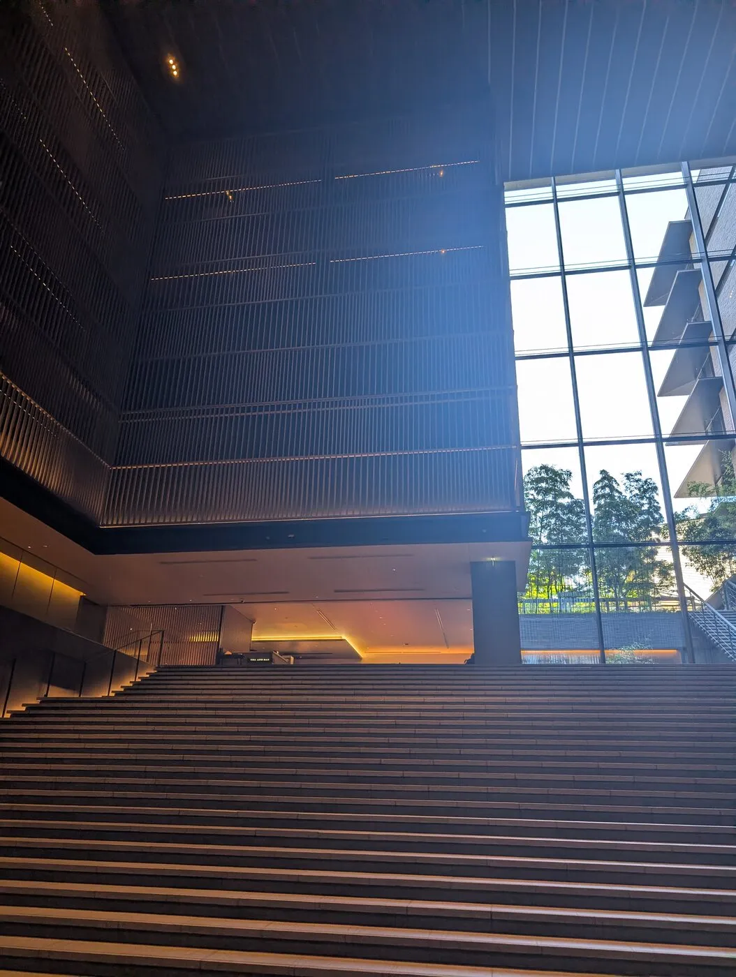Interior staircase at The Thousand Kyoto